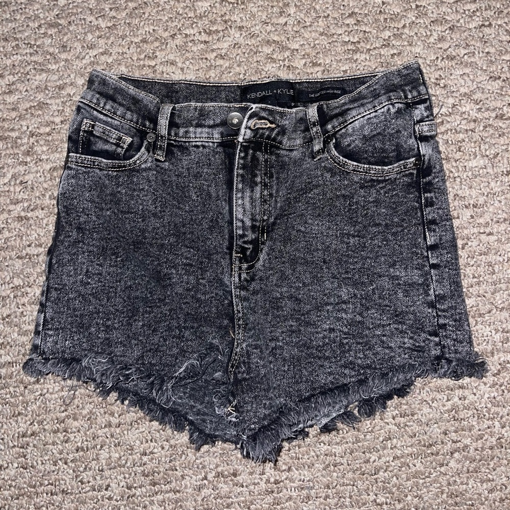 Kendall and Kylie Black Jean Shorts